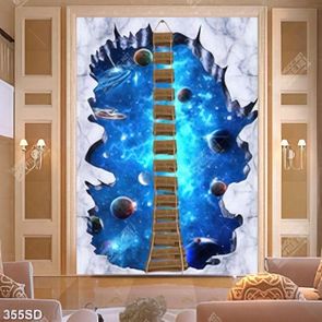 Tranh 3D sàn nhà file gốc