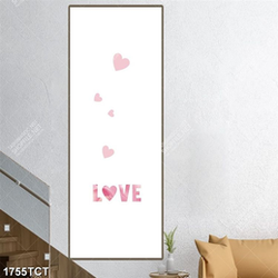 Tranh trái tim và chữ love