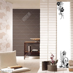 Tranh hoa văn in kính