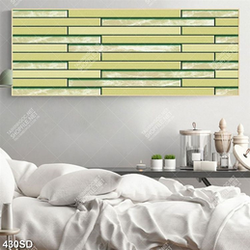 Tranh 3D ốp gạch xanh đẹp nhất