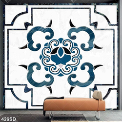 Tranh ốp gạch hoa văn in màu chất lượng cao