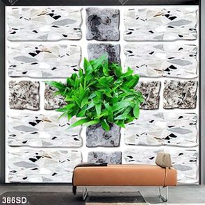 Tranh ốp tường nền gạch file gốc