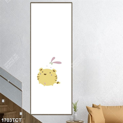 Tranh chú hổ in khổ kính