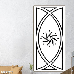 Tranh họa tiết hoa văn in gạch đẹp