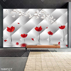 Tranh hoa nền 3D