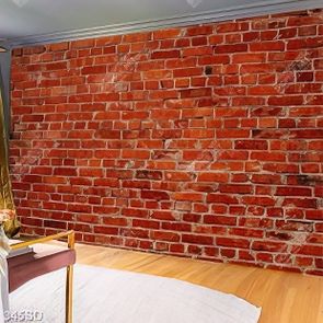 Tranh nền gạch đỏ chất lượng cao