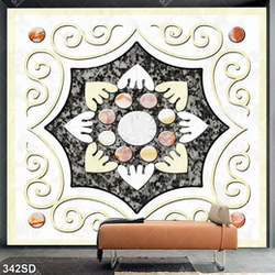 Tranh gạch ốp sàn hoạ tiết in uv