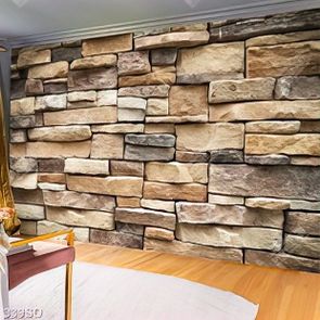 Tranh 3D nền gạch ốp tường in uv