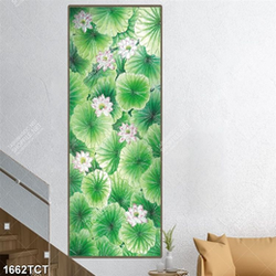 Tranh sơn dầu hoa Sen