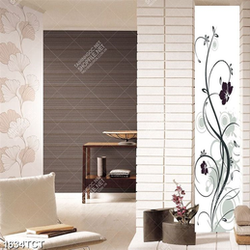 Tranh họa tiết hoa in khổ dọc