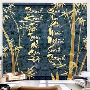 Tranh thư pháp nghệ thuật câu đối thành kính tổ tiên