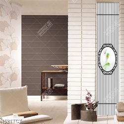 Tranh in cửa kính