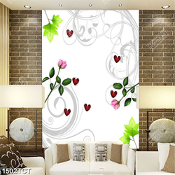 Tranh hoa văn và hoa hồng