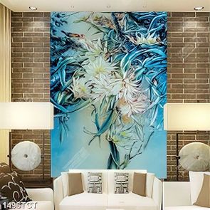 Tranh sơn dầu hoa