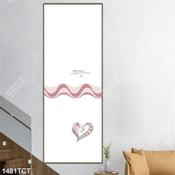 Tranh họa tiết trái tim