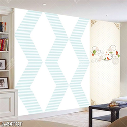 Tranh hoa văn in tủ