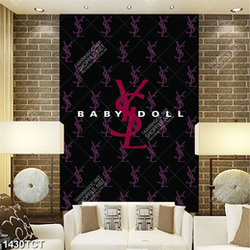 Tranh hoa văn hàng hiệu YSL