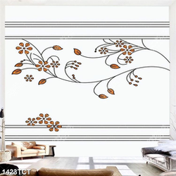 Tranh hoa văn in tủ