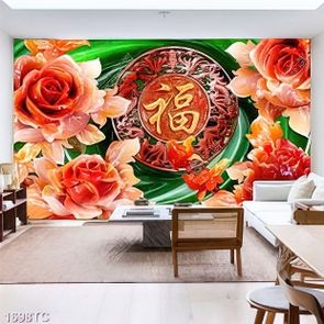 Tranh hoa hồng giả ngọc