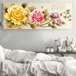 Tranh hoa mẫu đơn đẹp