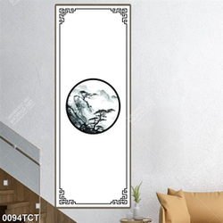 Tranh in cửa kính