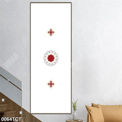 Tranh hoa văn in gạch đẹp