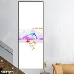 Tranh hoa văn và cá heo