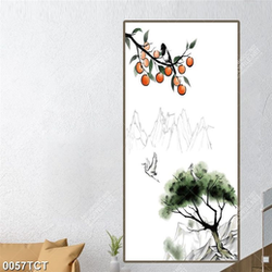 Tranh sơn dầu cây cổ thụ