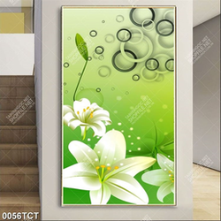 Tranh hoa ly nền 3D