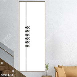 Tranh hoa văn in cửa file vector