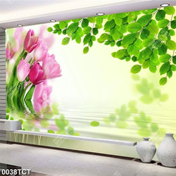 Tranh 3D hoa tulip