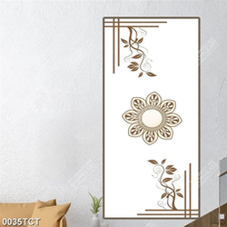 Tranh hoa văn in cửa nét