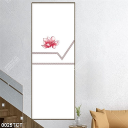 Tranh đường viền in cửa đẹp