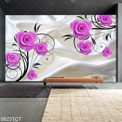 Tranh 3D hoa hồng