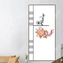 Tranh hoa văn hoa hồng file vector