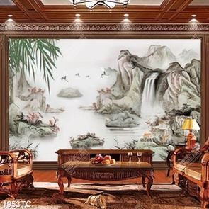 Tranh thủy mặc và tre