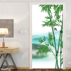 Tranh cây trúc và chim