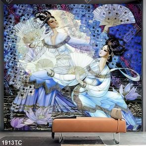 Tranh 2 nàng tiên đang múa