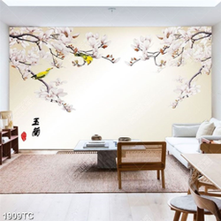 Tranh hoa dán tường đẹp