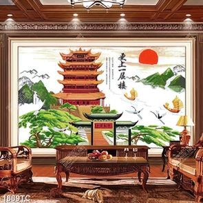 Tranh ngôi chùa cổ