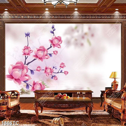 Tranh hoa màu xuân