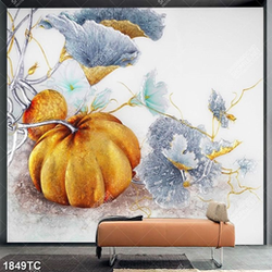 Tranh quả bí vàng