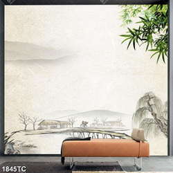 Tranh làng quê xưa