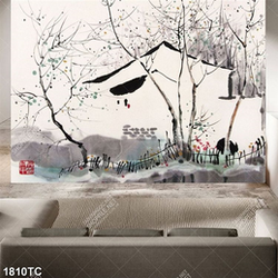 Tranh phác thảo phố cổ