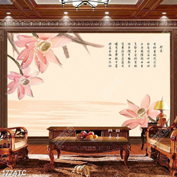 Tranh hoa thư pháp