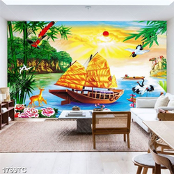 Tranh tài lộc thuận buồm xuôi gió