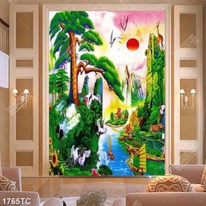 Tranh sơn dầu tranh thuận buồm xuôi gió