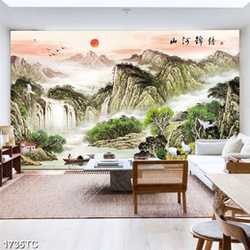 Tranh thác phong thủy