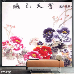 Tranh màu nước hoa mộc lan