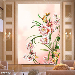 Tranh hoa dán tường
